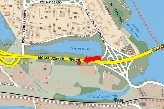 Схема рекламної площини за адресою Бандеры пр. (бывш. Московский пр.), ТРЦ "Блокбастер", "METRO", в сторону Петровки Схема рекламної площини за адресою Бандеры пр. (бывш. Московский пр.), ТРЦ "Блокбастер", "METRO", в сторону Петровки