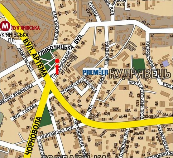 Схема рекламной плоскости по адресу Глубочицкий проезд, электроопора №25, в сторону Глубочицкая ул.