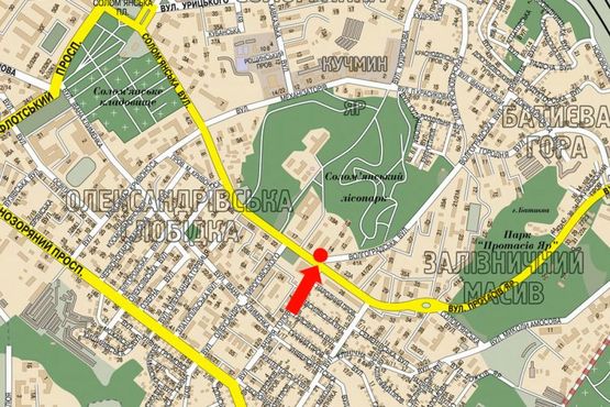 Схема рекламної площини за адресою Соломенская ул. / Волгоградская ул. / Головка ул., рынок "Соломенский", правая Схема рекламної площини за адресою Соломенская ул. / Волгоградская ул. / Головка ул., рынок "Соломенский", правая