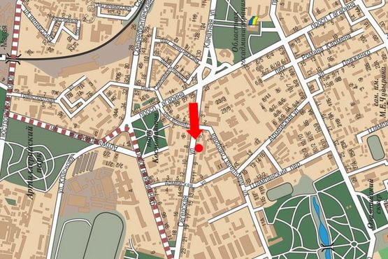 Схема рекламной плоскости по адресу Сегедская ул., 7, возле супермаркета "Виртус" Схема рекламной плоскости по адресу Сегедская ул., 7, возле супермаркета "Виртус"