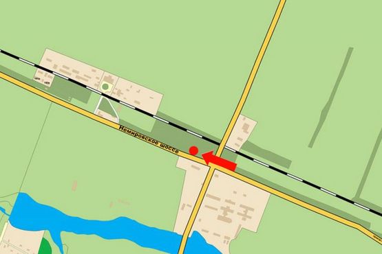 Схема рекламной плоскости по адресу Немировское шоссе, въезд в город, верхний Схема рекламной плоскости по адресу Немировское шоссе, въезд в город, верхний