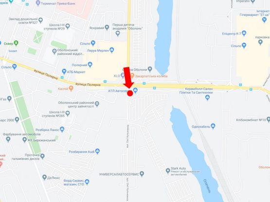 Схема рекламной плоскости по адресу Кульженков семьи ул. (бывш. Дегтяренка ул.) - ул. Полярная, в сторону ТРЦ "Караван", ул. Луговая Схема рекламной плоскости по адресу Кульженков семьи ул. (бывш. Дегтяренка ул.) - ул. Полярная, в сторону ТРЦ "Караван", ул. Луговая