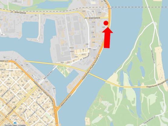 Схема рекламной плоскости по адресу Набережно-Рыбальская ул., 100м до поворота на Электриков ул., в сторону Героев Сталинграда пр. Схема рекламной плоскости по адресу Набережно-Рыбальская ул., 100м до поворота на Электриков ул., в сторону Героев Сталинграда пр.