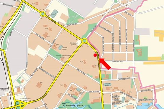 Схема рекламной плоскости по адресу Возрождения ул., 41, в сторону Соборности пр. Схема рекламной плоскости по адресу Возрождения ул., 41, в сторону Соборности пр.