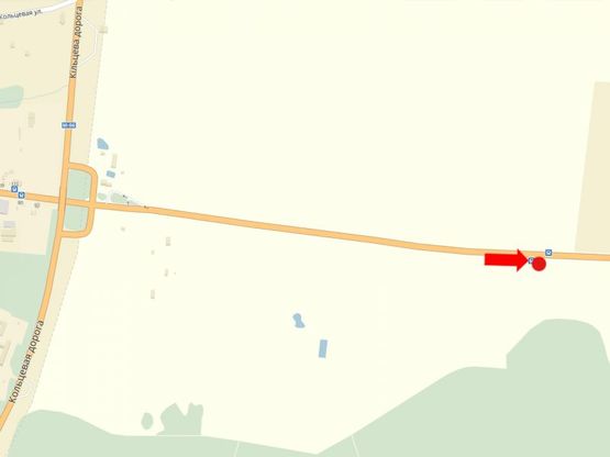 Схема рекламной плоскости по адресу Трасса Львов-Тернополь, с. Винники, в сторону Тернополя