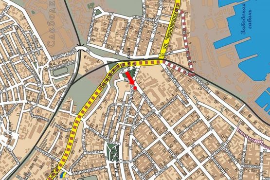 Схема рекламной плоскости по адресу Пастера ул. / Старопортофранковская ул., в центр