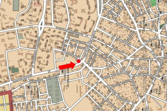 Схема рекламной плоскости по адресу Вильямса ул., 50А, в сторону Люстдорфской дороги Схема рекламной плоскости по адресу Вильямса ул., 50А, в сторону Люстдорфской дороги