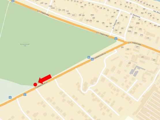 Схема рекламної площини за адресою Гниванское шоссе, котеджный городок "Царское село", из центра Схема рекламної площини за адресою Гниванское шоссе, котеджный городок "Царское село", из центра