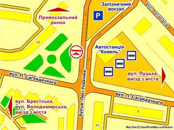 Схема рекламної площини за адресою пл. Вокзальна Схема рекламної площини за адресою пл. Вокзальна