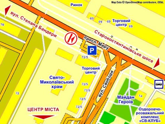 Схема рекламной плоскости по адресу пр. Миру, 72 Схема рекламной плоскости по адресу пр. Миру, 72