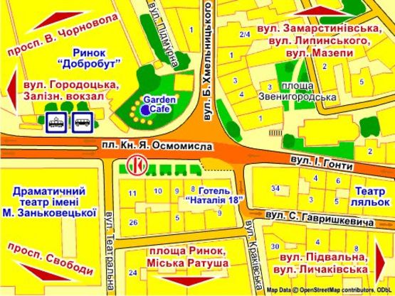 Схема рекламной плоскости по адресу пл. Я. Осмомисла, 11 скролл Схема рекламной плоскости по адресу пл. Я. Осмомисла, 11 скролл