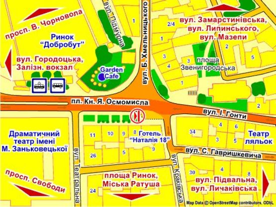 Схема рекламной плоскости по адресу пл. Я. Осмомисла, 7 скролл Схема рекламной плоскости по адресу пл. Я. Осмомисла, 7 скролл