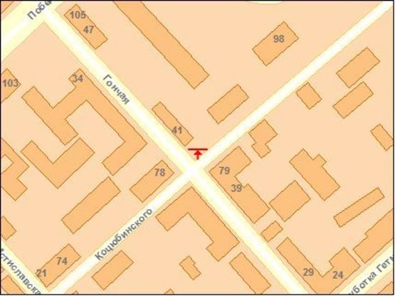 Схема рекламной плоскости по адресу Горького ул., 80/Коцюбинского ул. Схема рекламной плоскости по адресу Горького ул., 80/Коцюбинского ул.