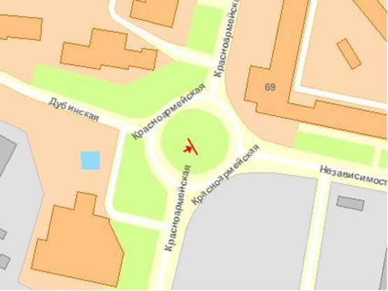 Схема рекламної площини за адресою Независимости пр / Героев Майдана ул. (Красноармейская), на отель Турист !!! Размер 2850х5850 мм !!! Схема рекламної площини за адресою Независимости пр / Героев Майдана ул. (Красноармейская), на отель Турист !!! Размер 2850х5850 мм !!!