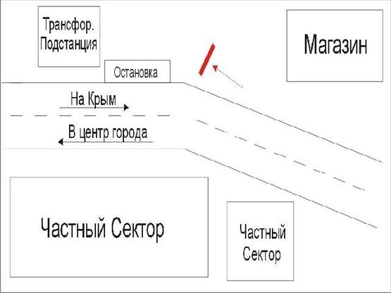 Схема рекламной плоскости по адресу Херсонское шоссе, 25 !!! Увага, розмір 2870х5970 !!! Схема рекламной плоскости по адресу Херсонское шоссе, 25 !!! Увага, розмір 2870х5970 !!!