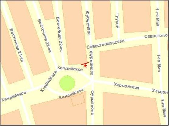 Схема рекламной плоскости по адресу Фурманова ул. пл возле супермаркета "Салют" "Старик Хотабыч" Схема рекламной плоскости по адресу Фурманова ул. пл возле супермаркета "Салют" "Старик Хотабыч"