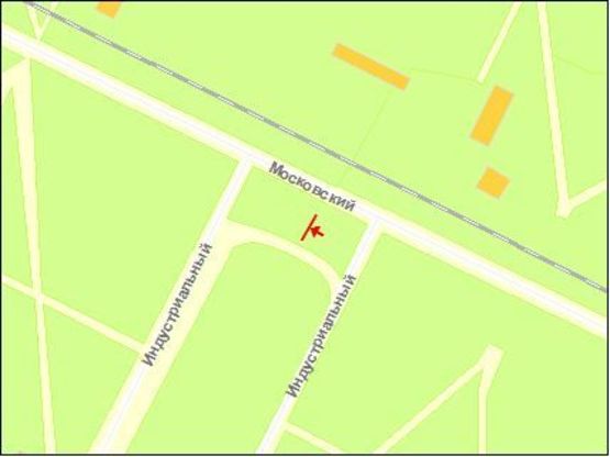 Схема рекламной плоскости по адресу Московский пр. - пр.Фрунзе Схема рекламной плоскости по адресу Московский пр. - пр.Фрунзе