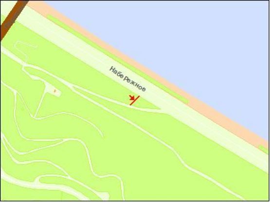 Схема рекламної площини за адресою Набережное шоссе, 150м от Паркового моста !!! Размер 3170х6330 мм !!! Схема рекламної площини за адресою Набережное шоссе, 150м от Паркового моста !!! Размер 3170х6330 мм !!!