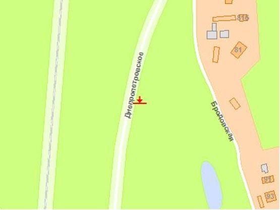 Схема рекламної площини за адресою Новообуховское шоссе, 800 м от КПП, выезд из города !!!Внимание, размер 3940х7940!!! Схема рекламної площини за адресою Новообуховское шоссе, 800 м от КПП, выезд из города !!!Внимание, размер 3940х7940!!!