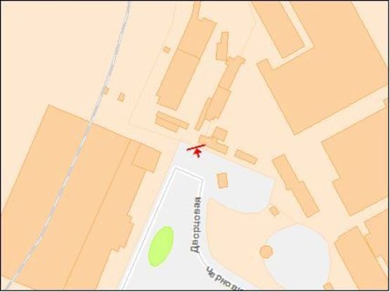 Схема рекламної площини за адресою Дворцовая пл. правый Схема рекламної площини за адресою Дворцовая пл. правый