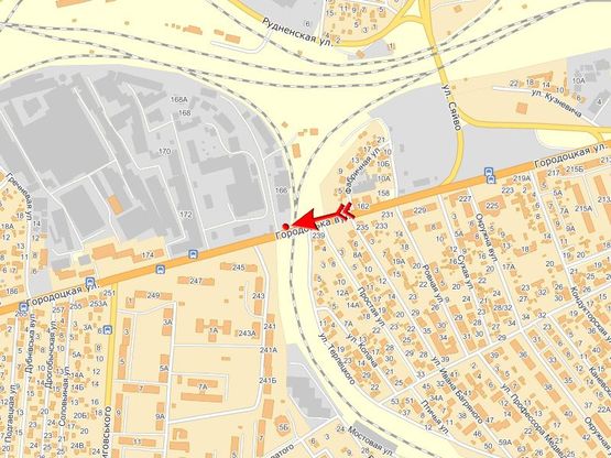 Схема рекламной плоскости по адресу Городоцкая ул., (хлебзавод) Схема рекламной плоскости по адресу Городоцкая ул., (хлебзавод)